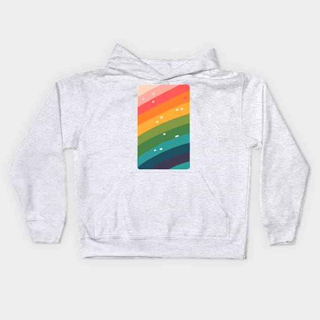 after the rain Kids Hoodie by rollout578